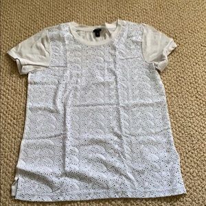 Jcrew paisley T-shirt